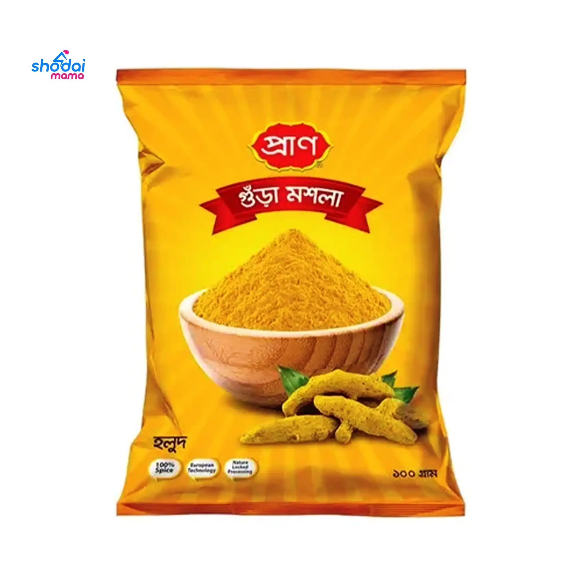 Pran Turmeric Powder 100gm